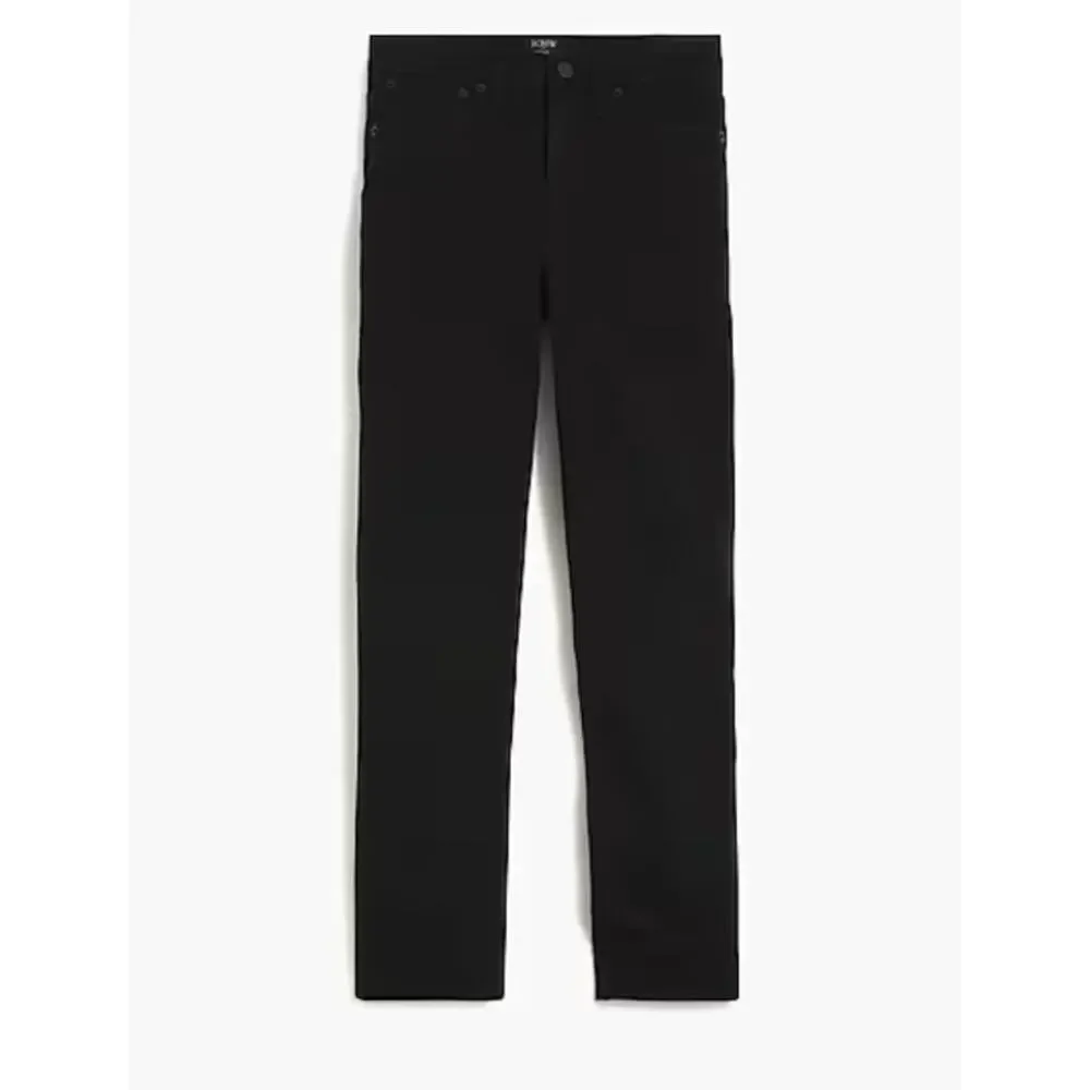 J Crew Essential Straight Jeans 31 31P P31 Black Denim NWT Crop BT024 J.Crew